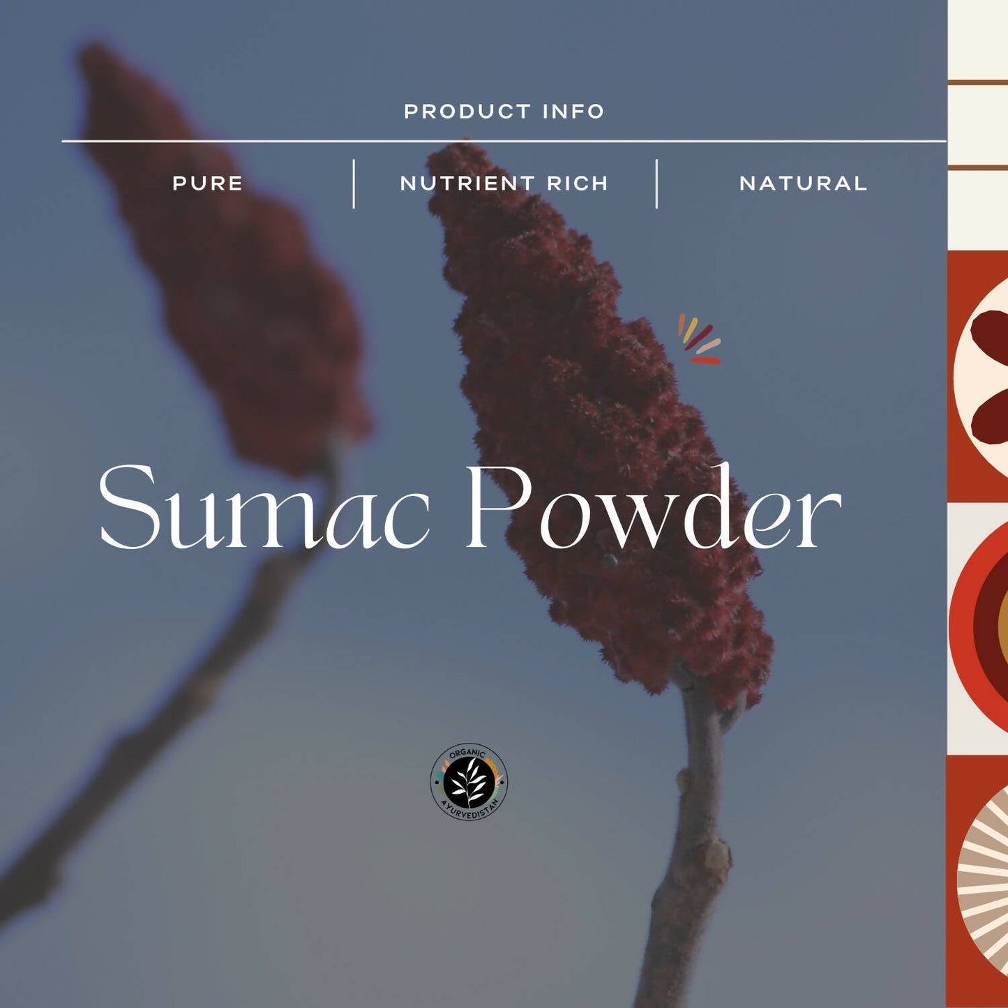 Organic Ayurve USA, Australia, Canada n Sumac Powder