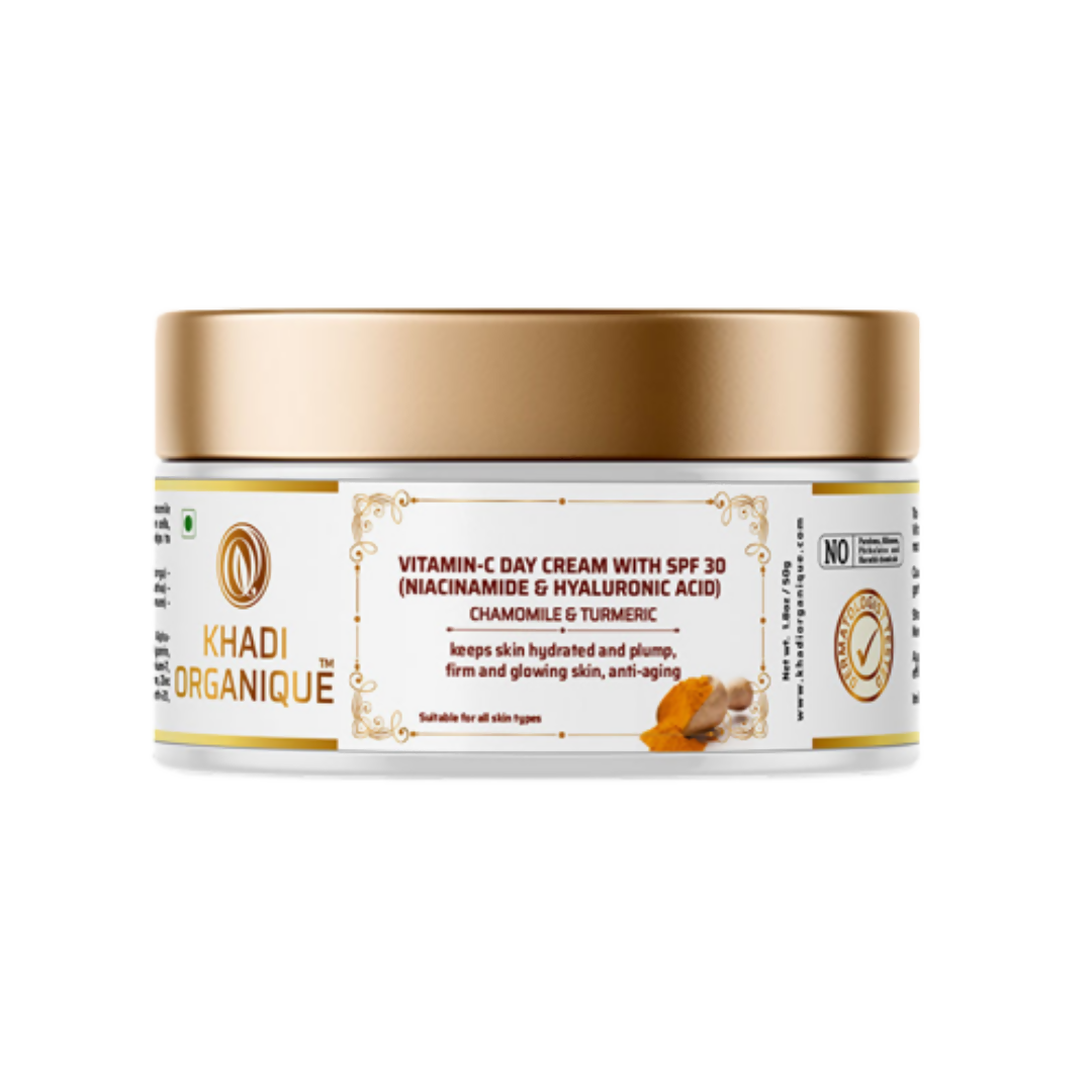 Khadi Organique Vitamin C Day Cream With chamomile & Turmeric