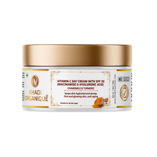 Khadi Organique Vitamin C Day Cream With chamomile & Turmeric
