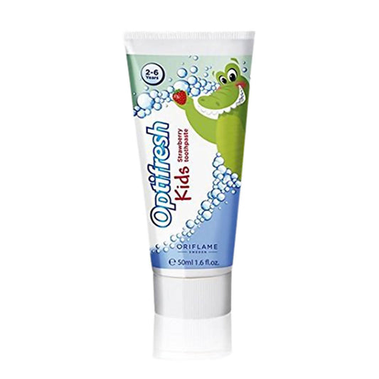 Buy Oriflame Optifresh Kids Strawberry Toothpaste from DrMediCart, Ship from India to USA