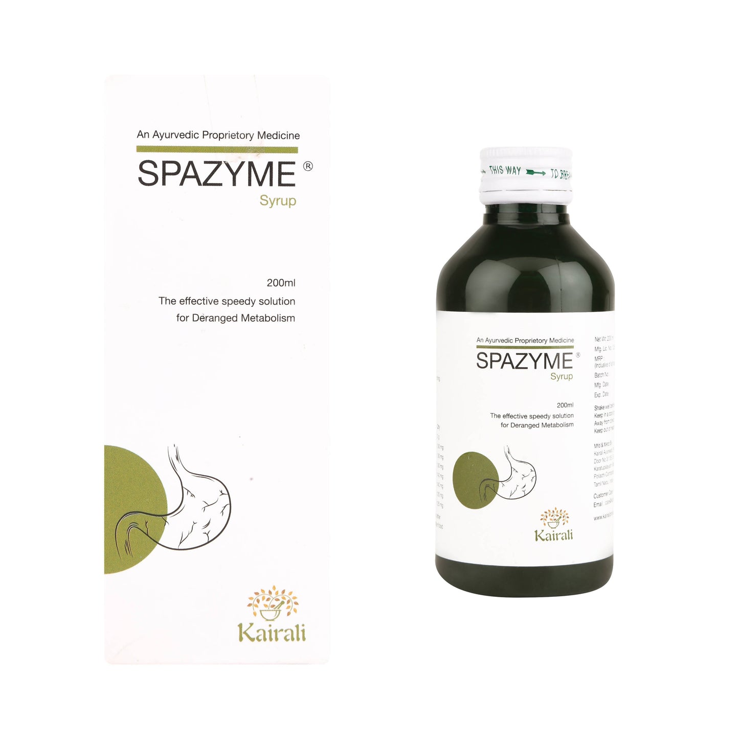 Kairali Ayurvedic Spazyme Syrup
