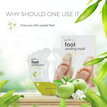 The Face Shop Smile Foot Peeling Mask - Korean Skincare