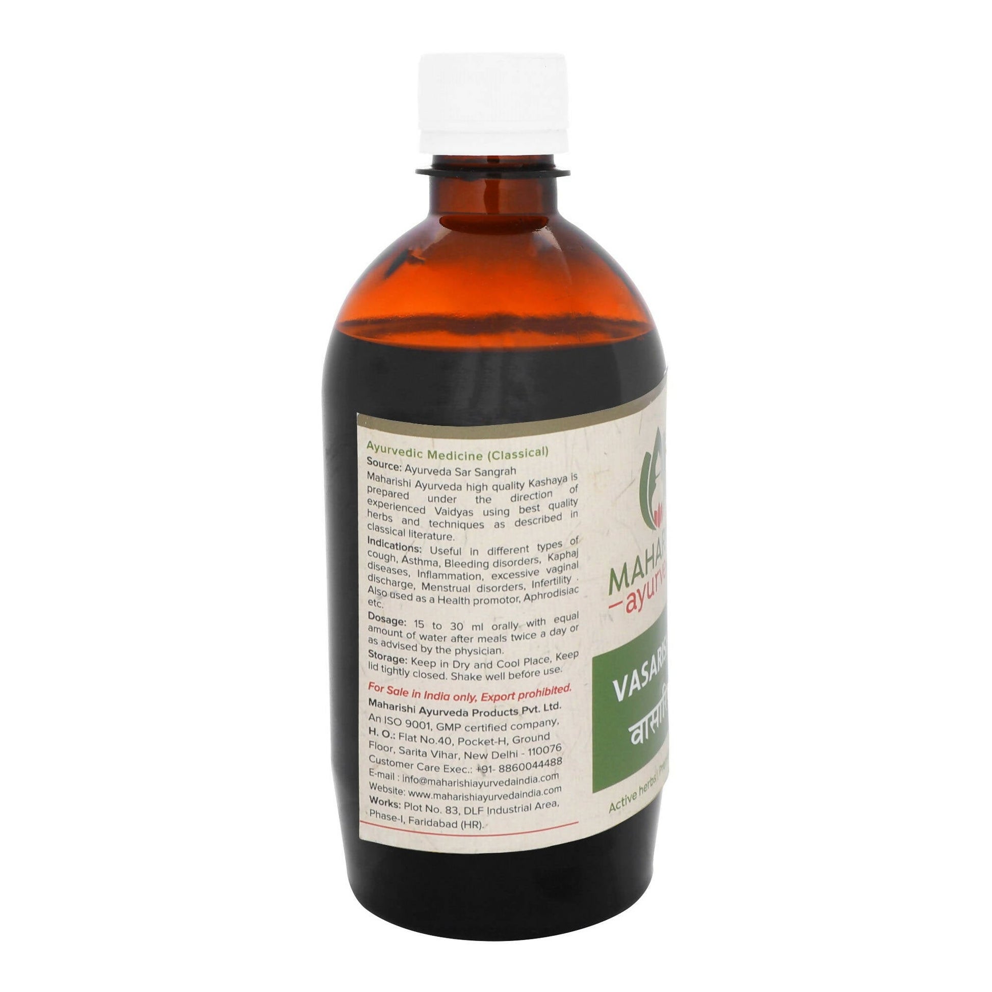 maharishi ayurveda vasarishta