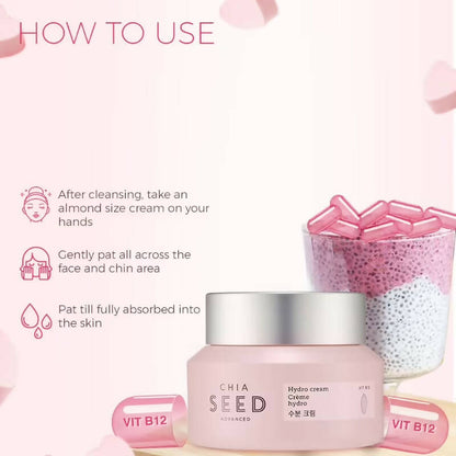 The Face Shop Chia Seed Hydro Cream - Drmedicart