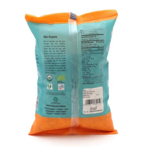 Truefarm Organic Rolled Oats - Drmedicart