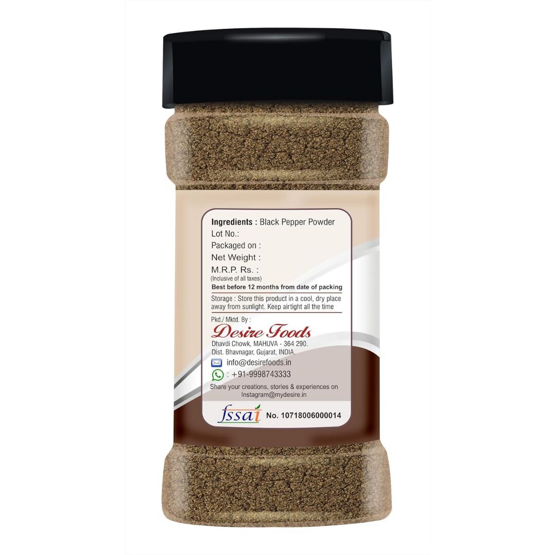 Desire Black Pepper Powder