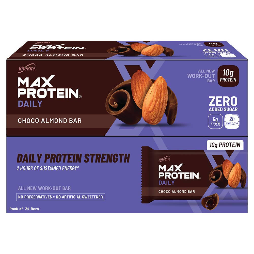 RiteBite Max Protein Daily Choco Almond Bar