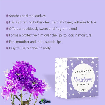 Glamveda Strawberry Lip Balm