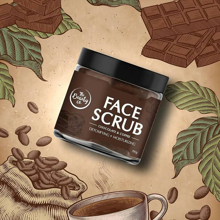 The Beauty Co. Chocolate Coffee Face Scrub - DrMediCart