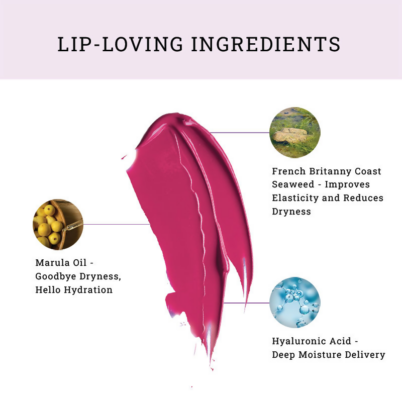 LOVETC Bold, Bliss, Etc Zero-Gravity Lip Creme - Fire Up