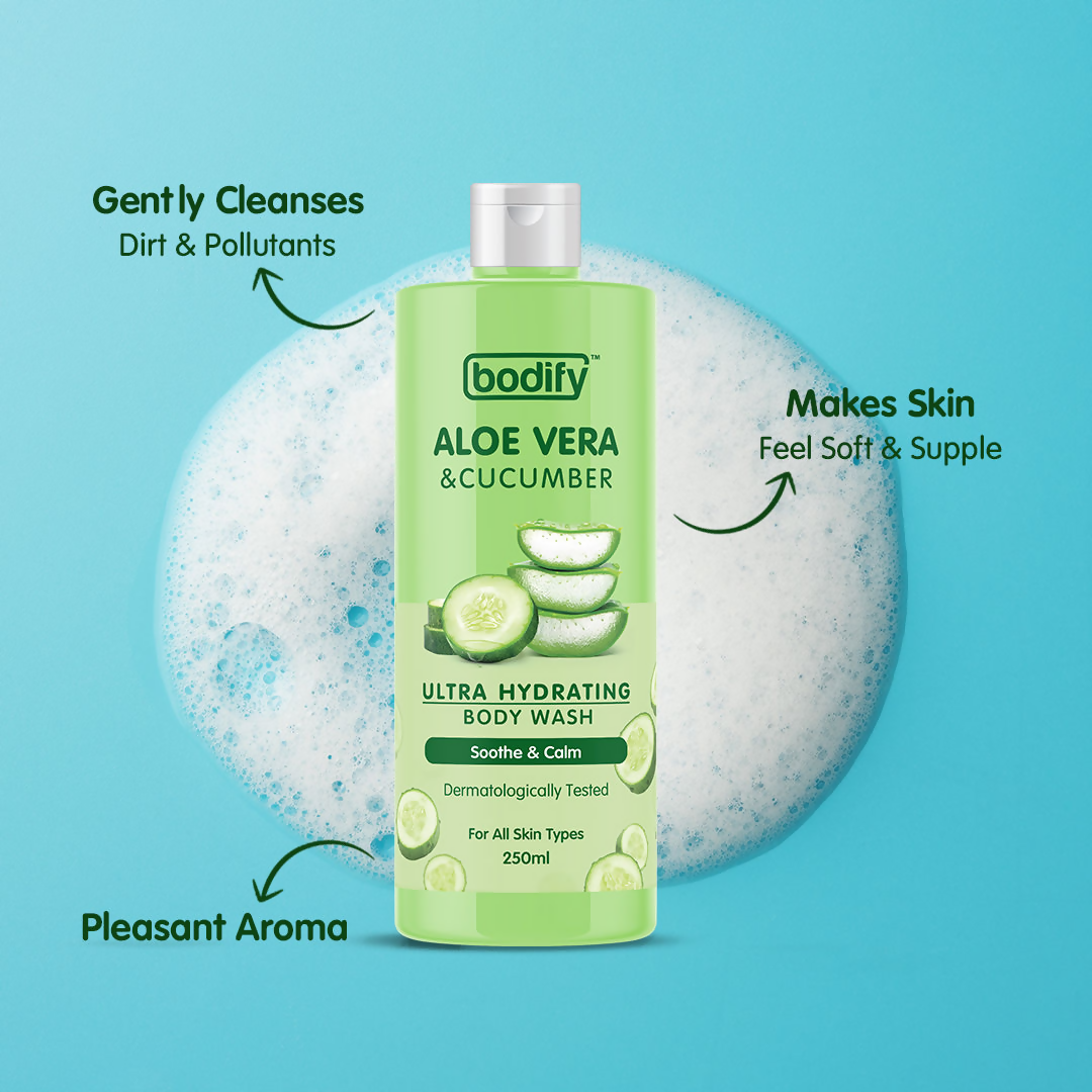 Bodify Aloe Vera & Cucumber Ultra Hydrating Body Wash