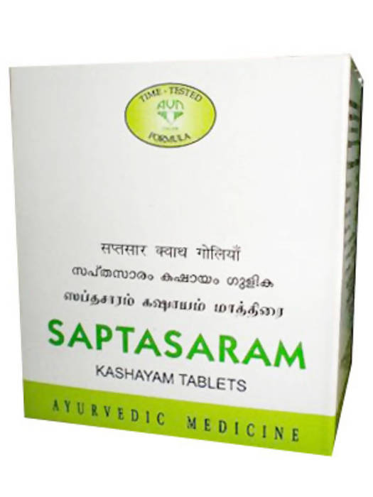 Buy AVN Ayurveda Saptasaram Kashayam Tablets from DrMediCart, Ship from India to USA