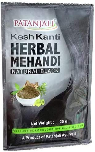 Buy Patanjali Kesh Kanti Herbal Mehndi (Natural Black) from DrMediCart, Ship from India to USA
