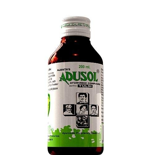 Ajanta's Adusol Ayurvedic Compound With Tulsi Syrup