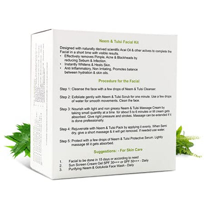 Buy Inveda Neem and Tulsi Facial Kit from DrMediCart, Ship from India to USA