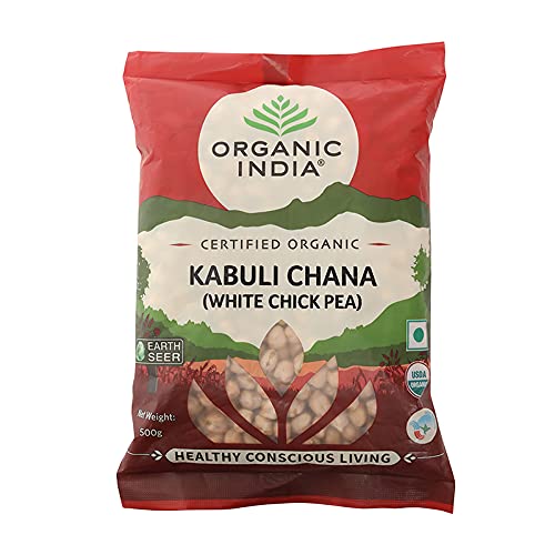 Buy Organic India Kabuli Chana (White Chick Pea) from DrMediCart