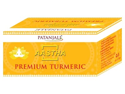 Buy Patanjali Aastha Premium Turmeric from DrMediCart, Ship from India to USA