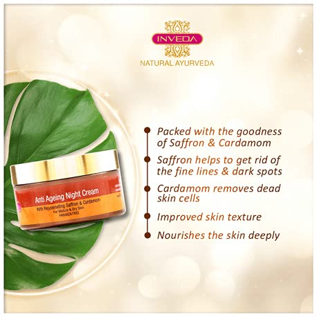 Buy Inveda Anti Ageing Night Cream from DrMediCart, Ship from India to USA