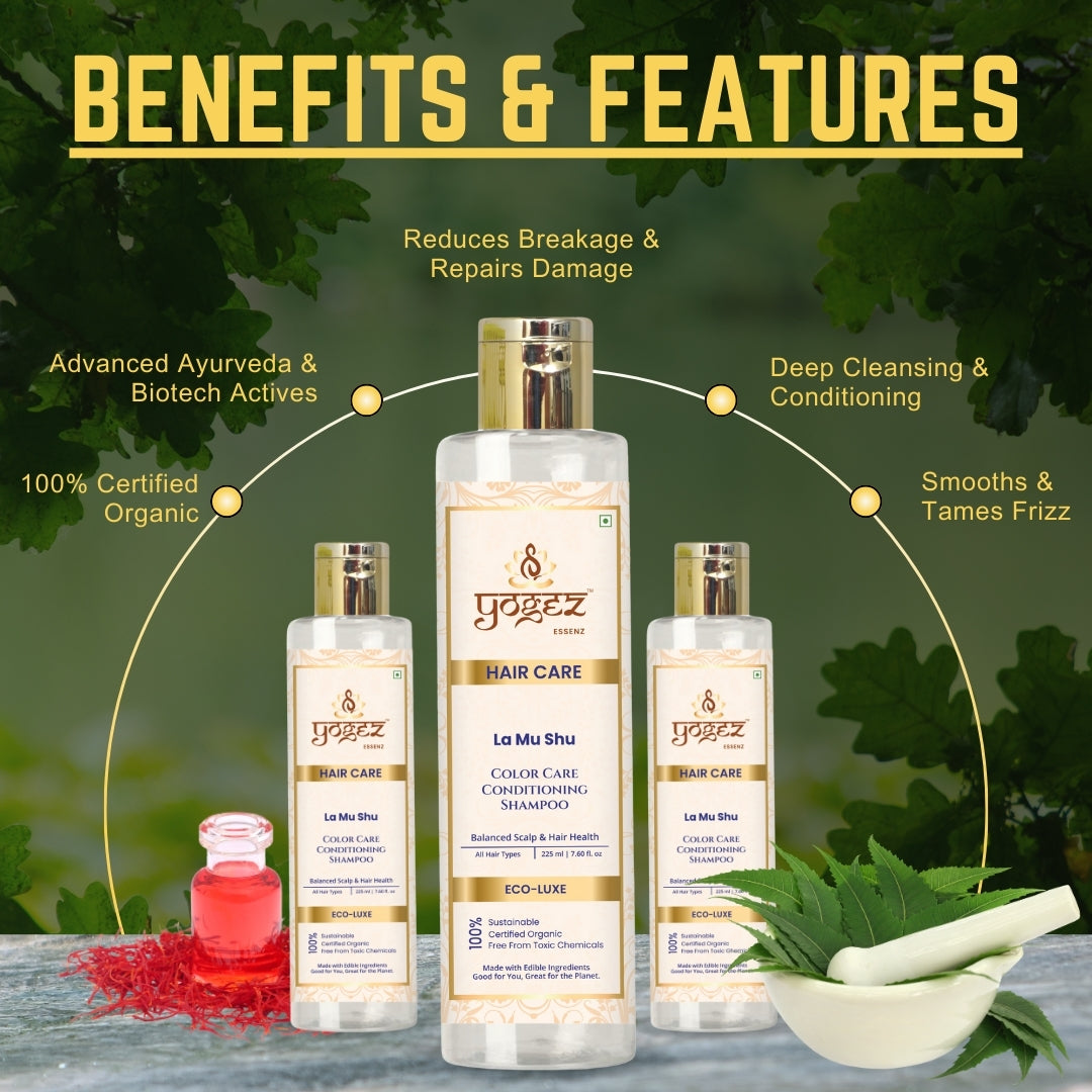 Yogez La Mu Shu Color Care Conditioning Shampoo