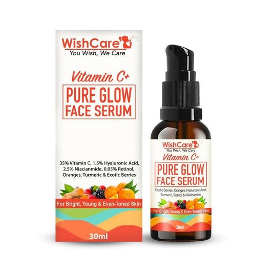 Buy Wishcare Vitamin C+ Pure Glow Face Serum from DrMediCart, Ship from India to USA