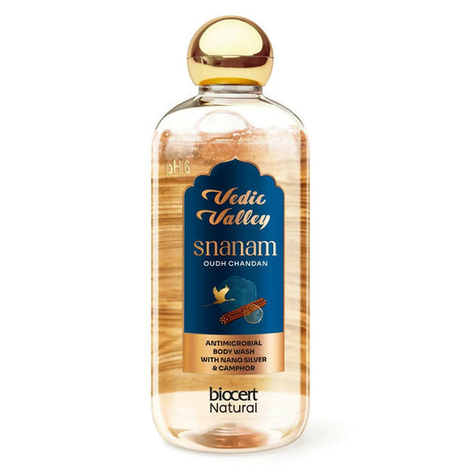 Vedic Valley Mens Long Lasting Hydrating Body Wash Oudh Chandan - DrMediCart