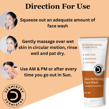 Dermistry Skin Perfecting Face Wash & Skin Perfecting Face Mask