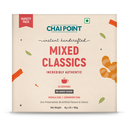 Buy Chai Point Mixed Classics No Sugar - Instant Tea Premix from DrMediCart