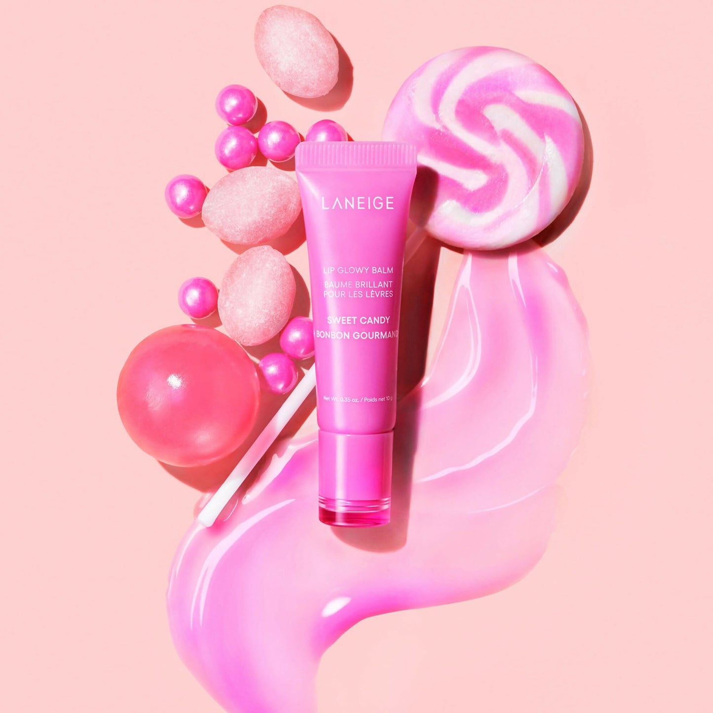 Laneige Lip Glowy Balm - Sweet Candy - Korean Lip Balm