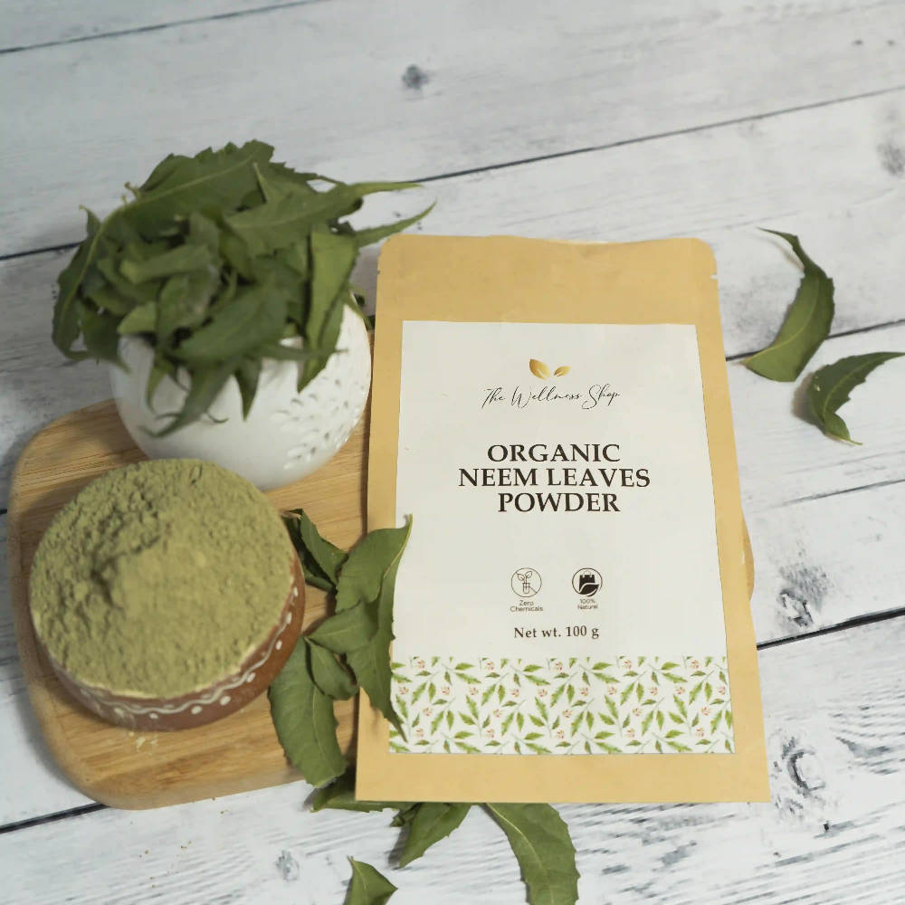 The Wellness Shop Organic Neem Leave Powder - Drmedicart