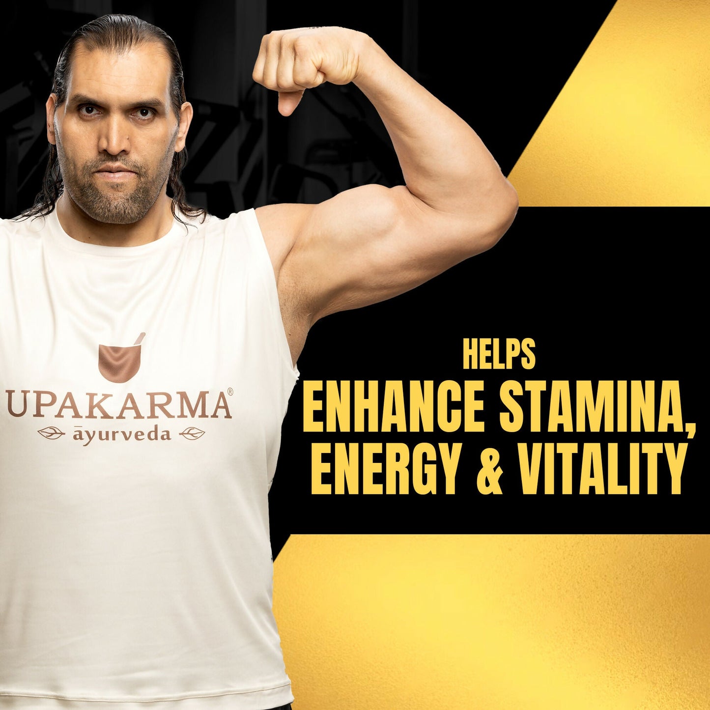 Upakarma Ayurveda SJ Gold Capsules For Power, Stamina, Muscle Growth & Energy