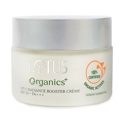 Lotus Organics+ Vit-C Radiance Booster Creme SPF 20 PA+++ - Lemon Verbena