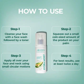 Jovees Avocado & Chamomile Hydra Moist Intense Moisturiser