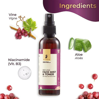 Pilgrim Red Vine Face Mist & Toner
