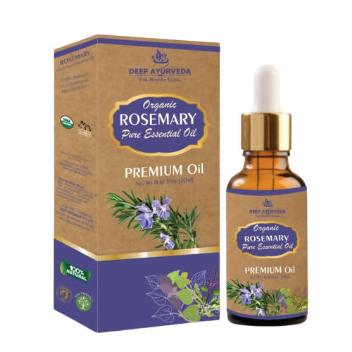 Deep Ayurveda Rosemary Pure Essential Oil - DrMediCart