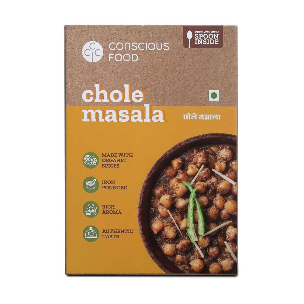 Buy Conscious Food Chole Masala Powder from DrMediCart, Ship from India to USA