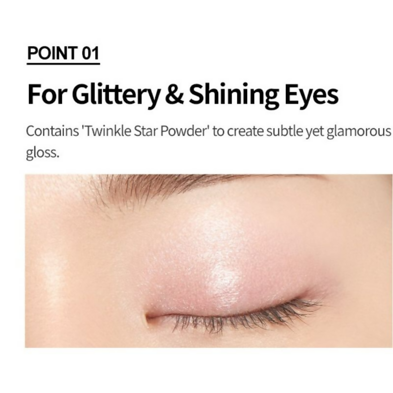 Etude House Bling Bling Eyeshadow Stick - 15 Peach Swan Star (21)
