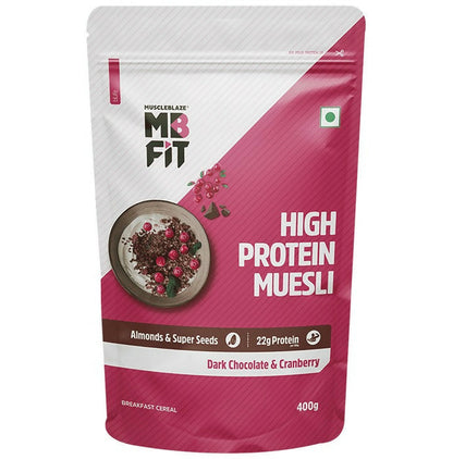 Buy MuscleBlaze Fit High Protein Muesli - Dark Chocolate & Cranberry from DrMediCart, Ship from India to USA