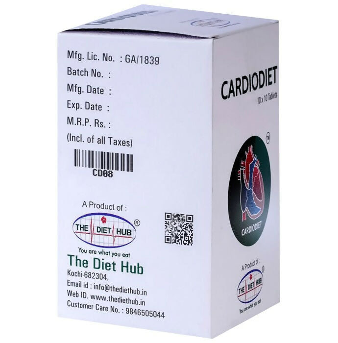 The Diet Hub Cardiodiet Tablets