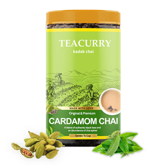 Buy Teacurry Cardamom Chai Powder from DrMediCart, Ship from India to USA
