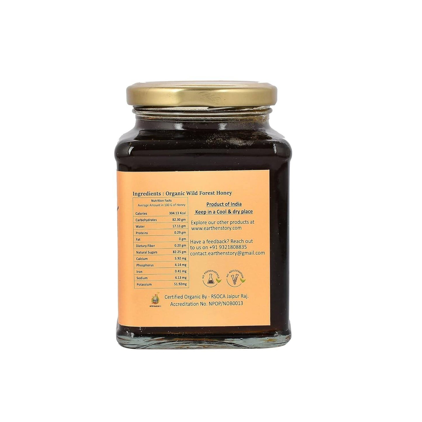 Earthen Story Wild Forest Honey