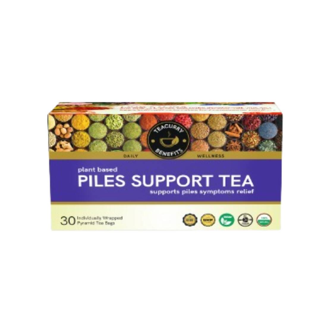 Teacurry Piles Support Tea Bags - Drmedicart