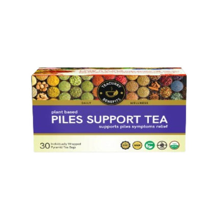 Teacurry Piles Support Tea Bags - Drmedicart