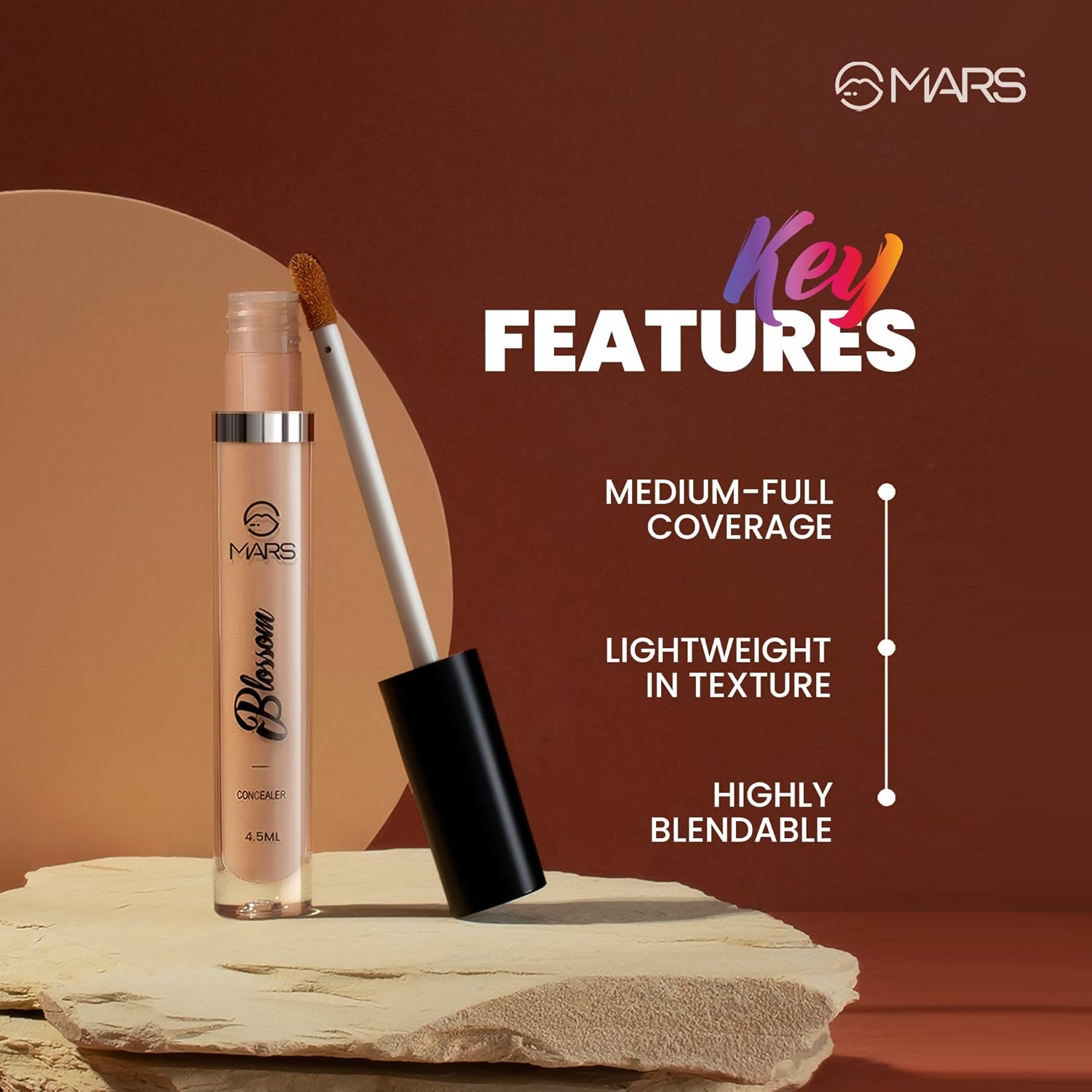 MARS Cosmetics Blossom liquid Concealer - Green