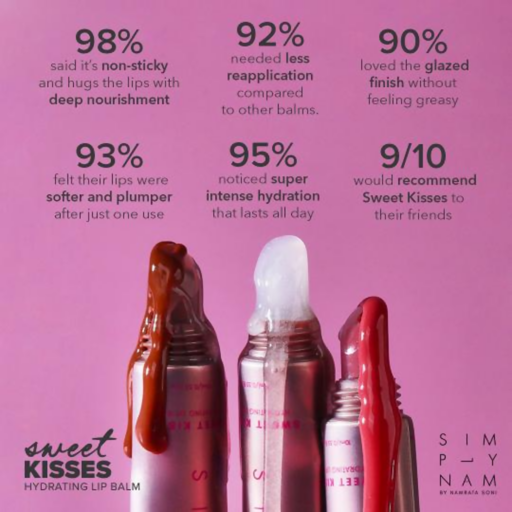 Simply Nam Sweet Kisses Lip Balm - Brownie