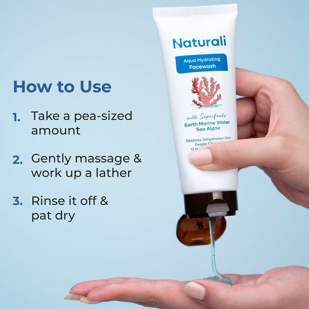 Naturali Aqua Hydrating Face Wash