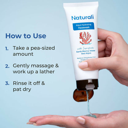 Naturali Aqua Hydrating Face Wash