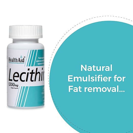 HealthAid Lecithin 1200 mg Softgel Capsules