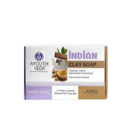 Buy Ayouthveda Handmade Indian Clay Soap from DrMediCart, Ship from India to USA