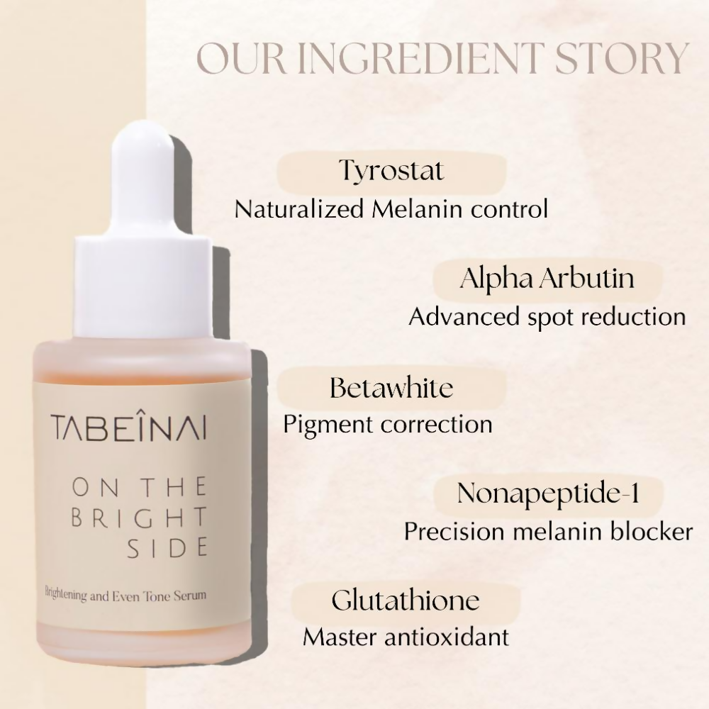 Tabeinai On The Bright Side Brightening And Even Tone Serum