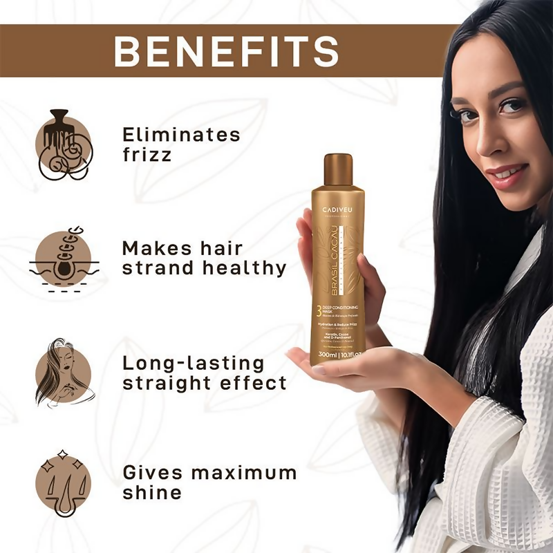 Cadiveu Brasil Cacau 3 Deep Conditioning Mask